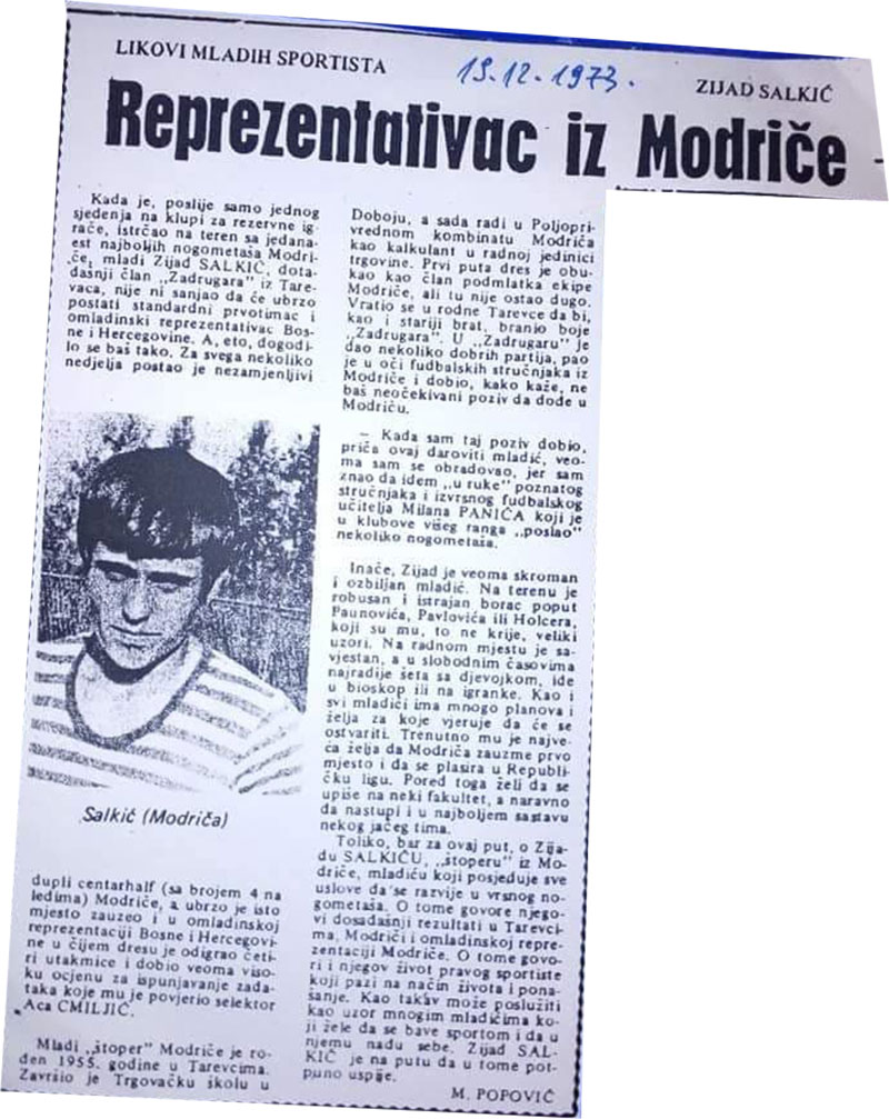 Historijat tarevačkog sporta / FK Zadrugar Tarevci